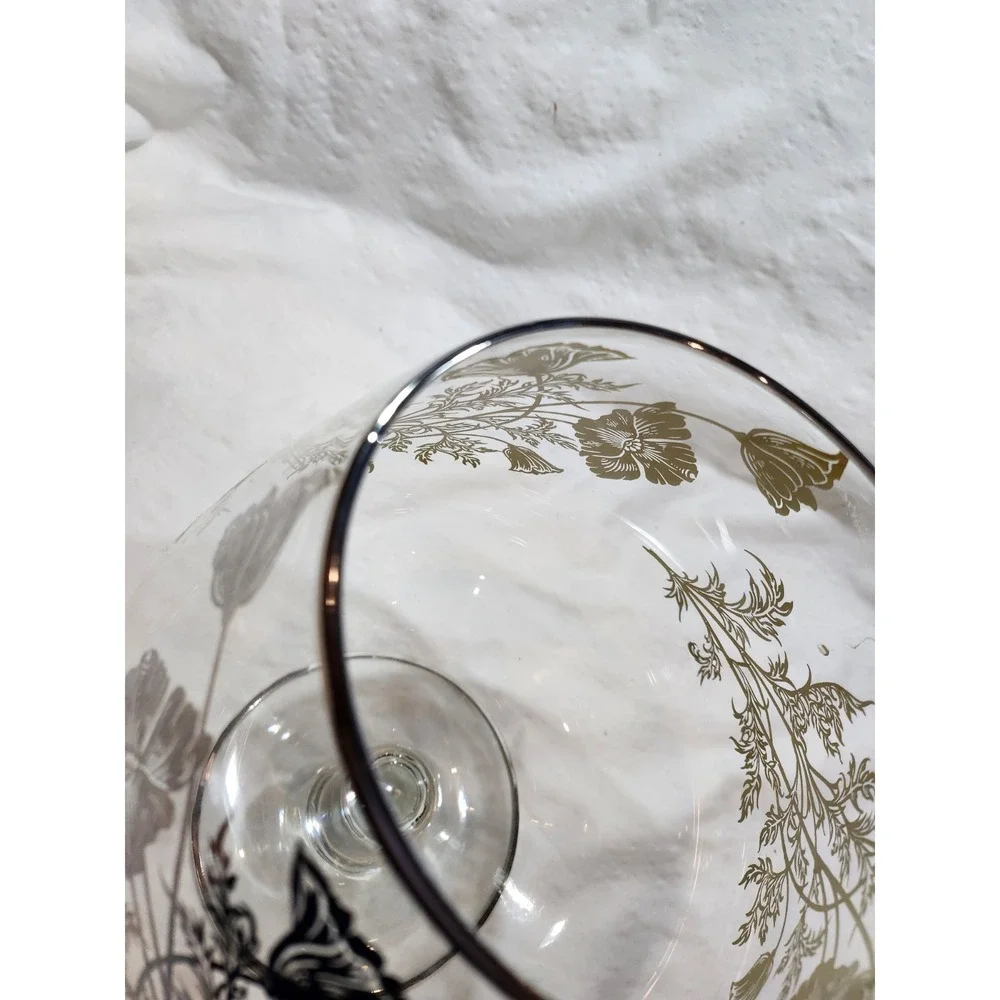 Large, Silver City Glass Co.-X-Large Brandy Snifter or Cocktail Mixer, Sterling